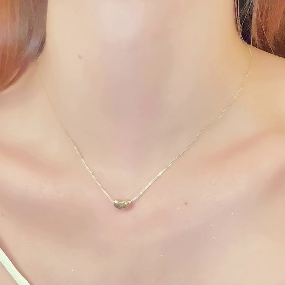 GOLICC Gold Pea Necklace - Picture 12 of 12